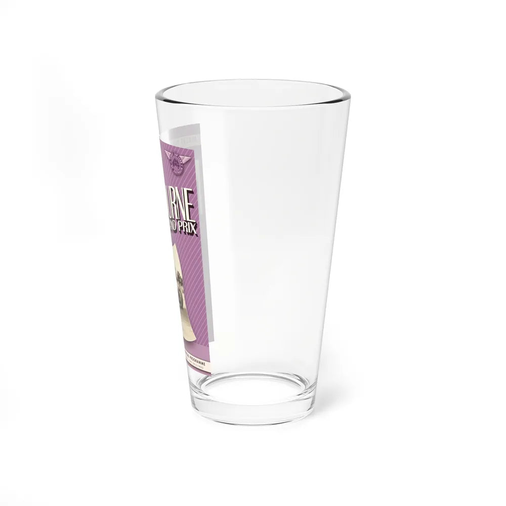 Motorsport Poster 105 - Pint Glass 16oz-Go Mug Yourself