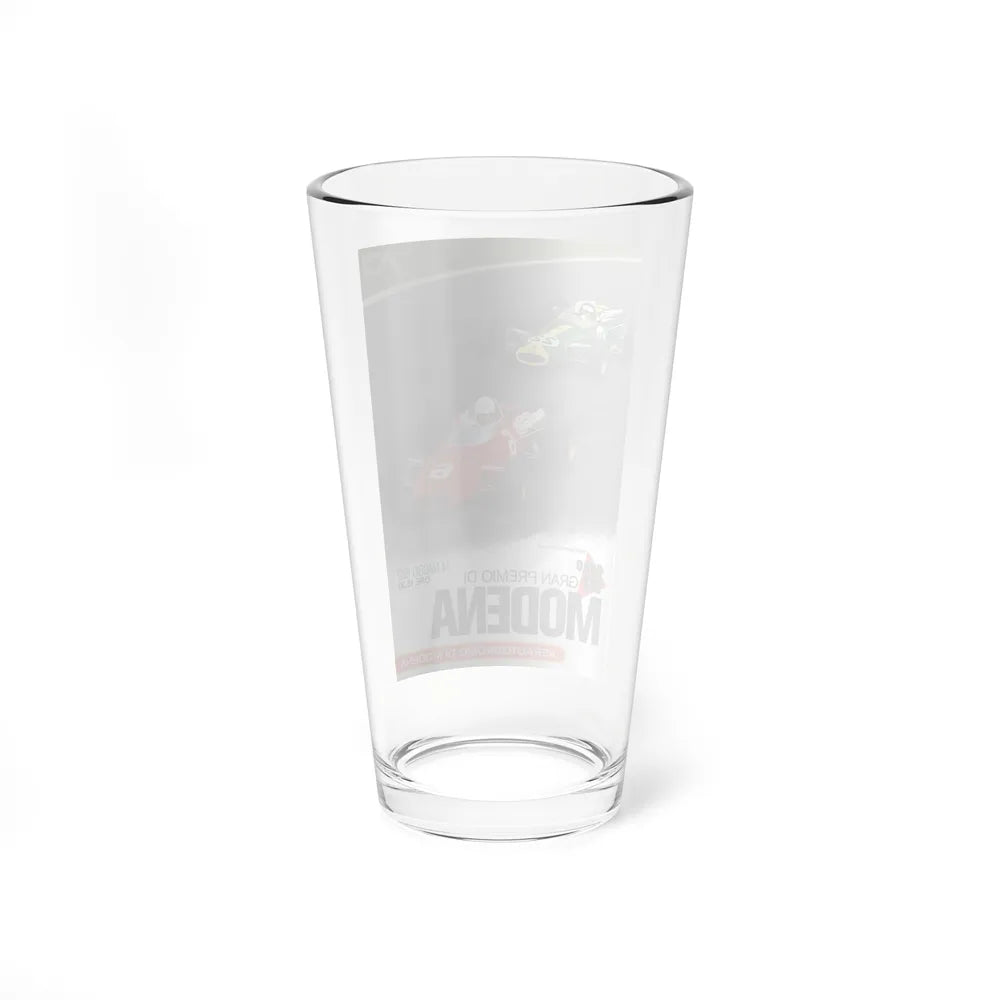 Motorsport Poster 107 - Pint Glass 16oz-Go Mug Yourself