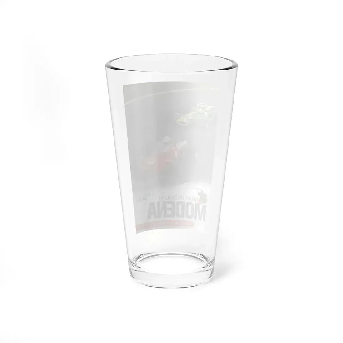 Motorsport Poster 107 - Pint Glass 16oz - Go Mug Yourself