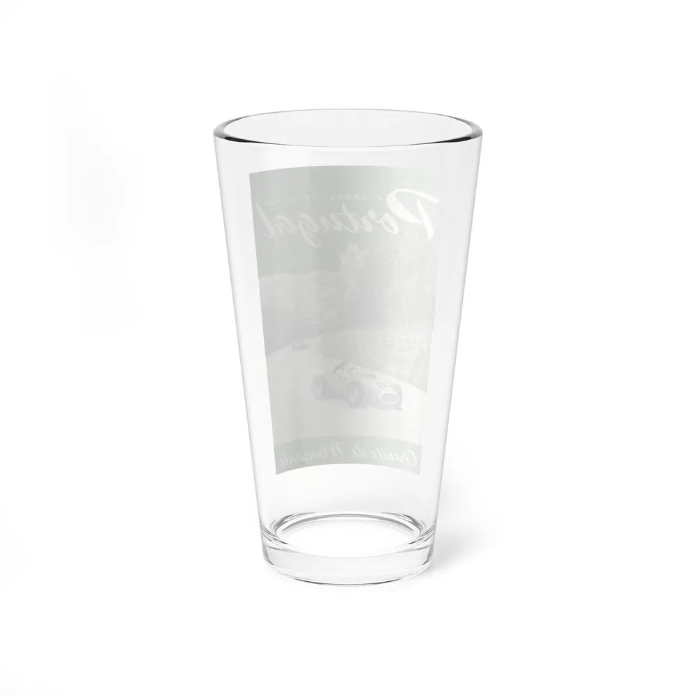 Motorsport Poster 108 - Pint Glass 16oz-Go Mug Yourself