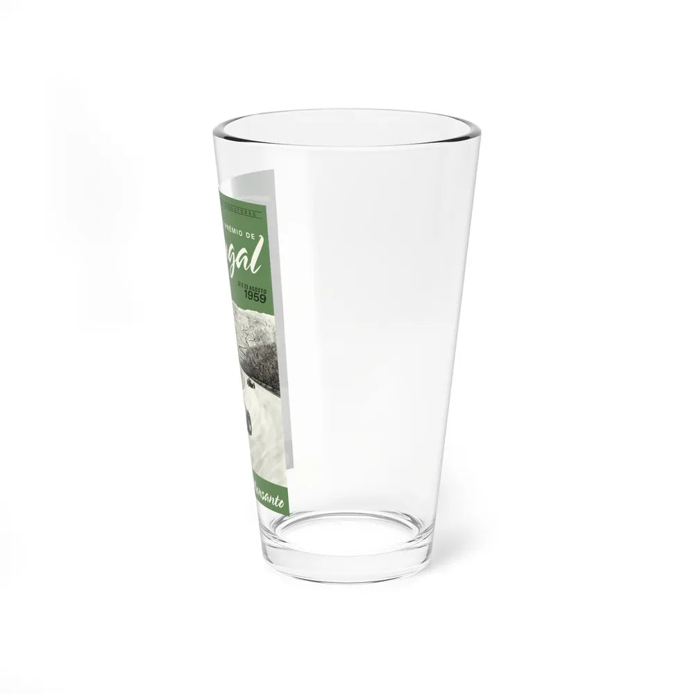 Motorsport Poster 108 - Pint Glass 16oz-Go Mug Yourself