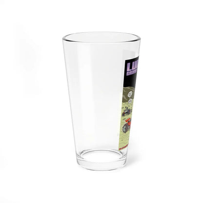 Motorsport Poster 110 - Pint Glass 16oz-Go Mug Yourself