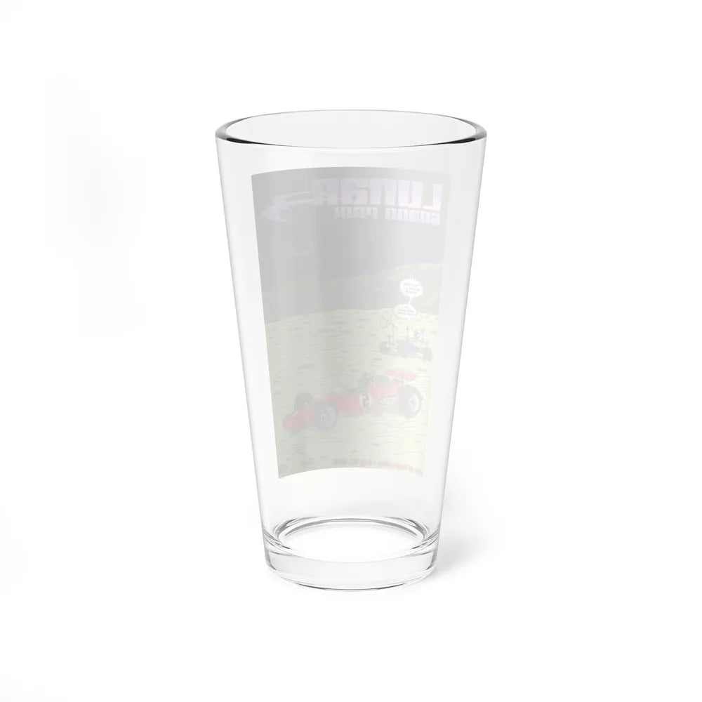 Motorsport Poster 110 - Pint Glass 16oz-Go Mug Yourself