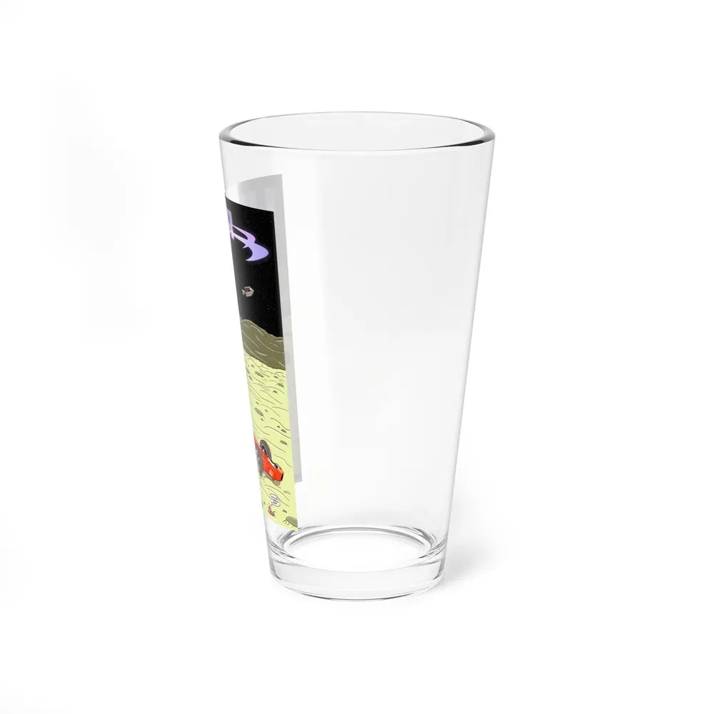 Motorsport Poster 110 - Pint Glass 16oz-Go Mug Yourself