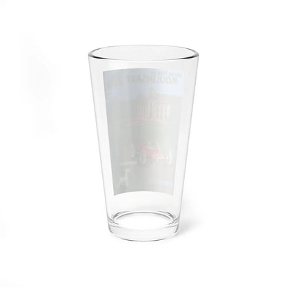 Motorsport Poster 111 - Pint Glass 16oz-Go Mug Yourself