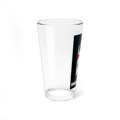 Motorsport Poster 113 - Pint Glass 16oz-Go Mug Yourself