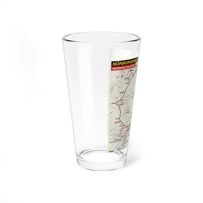 Motorsport Poster 115 - Pint Glass 16oz-Go Mug Yourself