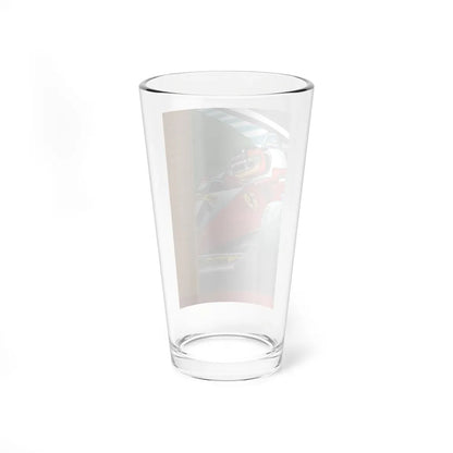 Motorsport Poster 117 - Pint Glass 16oz-Go Mug Yourself