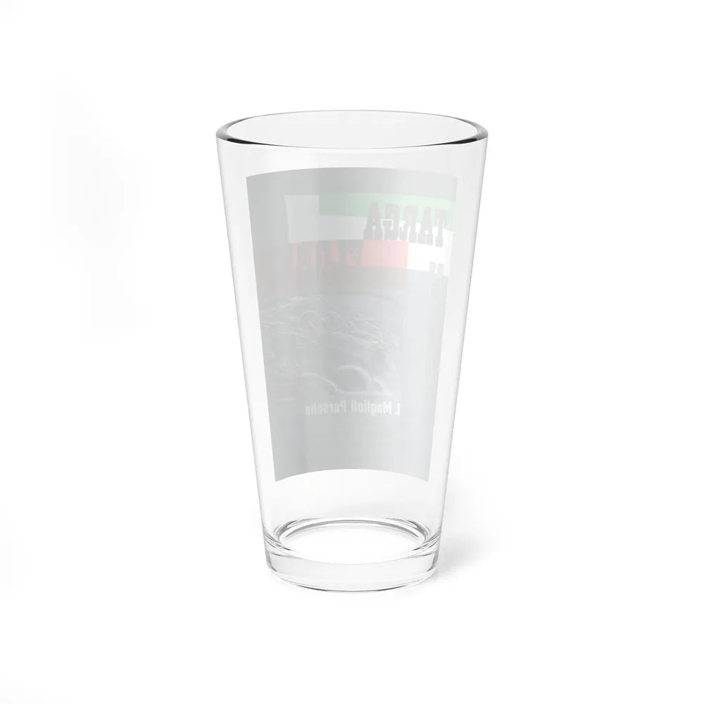 Motorsport Poster 12 - Pint Glass 16oz-Go Mug Yourself