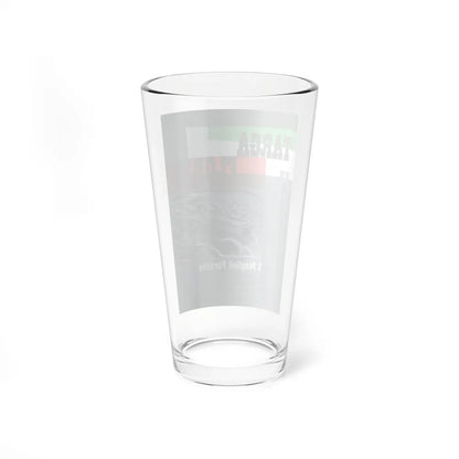 Motorsport Poster 12 - Pint Glass 16oz-Go Mug Yourself