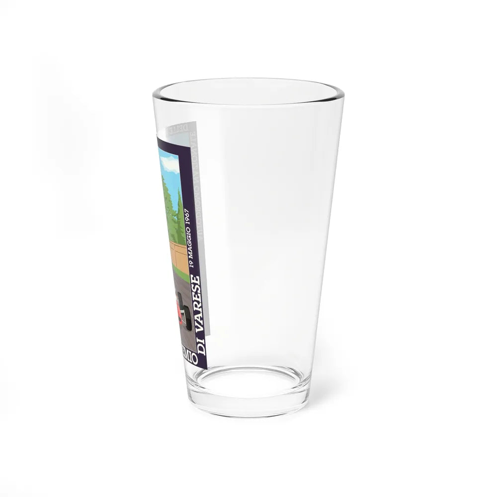 Motorsport Poster 120 - Pint Glass 16oz-Go Mug Yourself