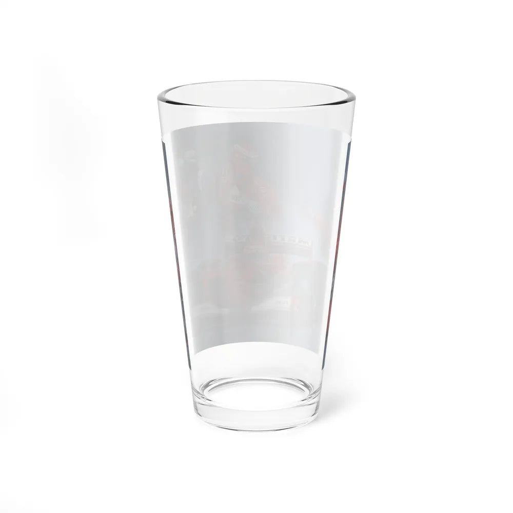 Motorsport Poster 124 - Pint Glass 16oz-Go Mug Yourself