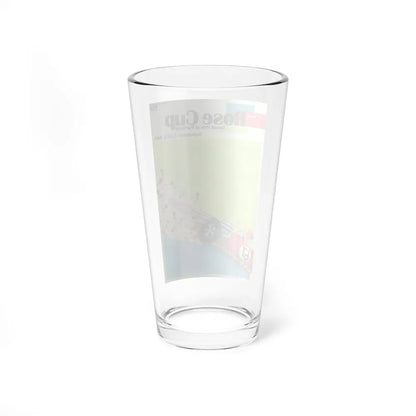 Motorsport Poster 125 - Pint Glass 16oz-Go Mug Yourself