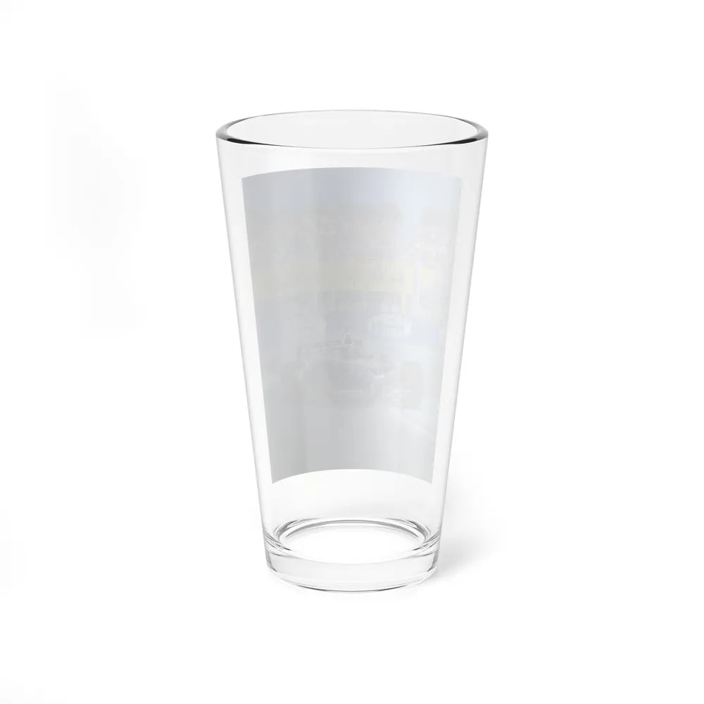 Motorsport Poster 126 - Pint Glass 16oz-Go Mug Yourself