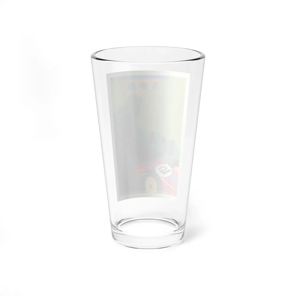 Motorsport Poster 127 - Pint Glass 16oz-Go Mug Yourself