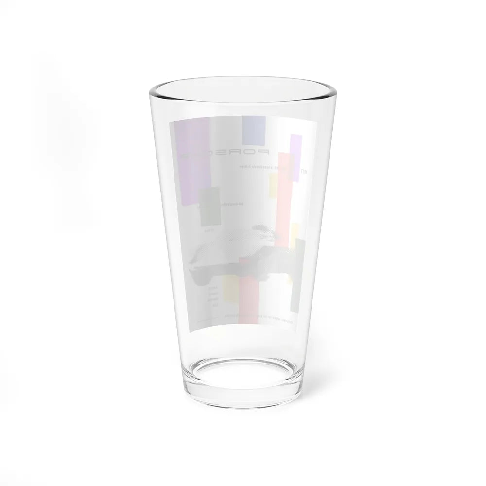 Motorsport Poster 13 - Pint Glass 16oz-Go Mug Yourself