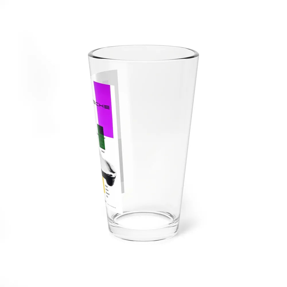 Motorsport Poster 13 - Pint Glass 16oz-Go Mug Yourself