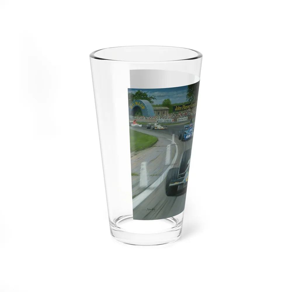 Motorsport Poster 131 - Pint Glass 16oz-Go Mug Yourself