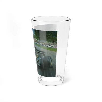 Motorsport Poster 131 - Pint Glass 16oz-Go Mug Yourself