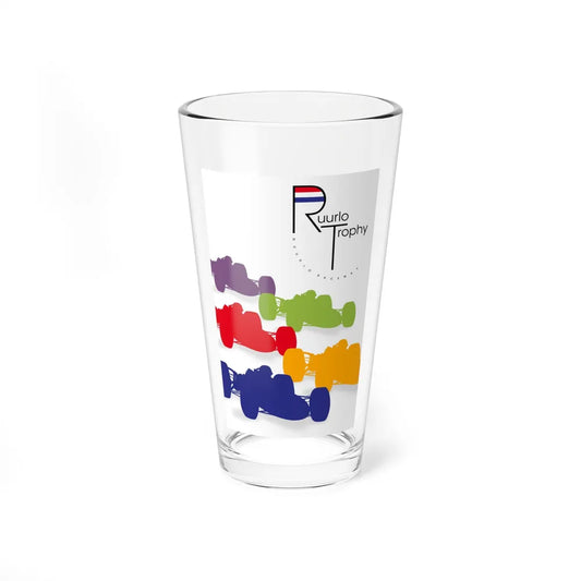 Motorsport Poster 132 - Pint Glass 16oz-16oz-Go Mug Yourself