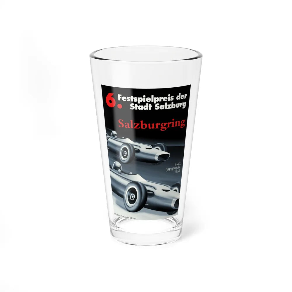 Motorsport Poster 134 - Pint Glass 16oz-16oz-Go Mug Yourself