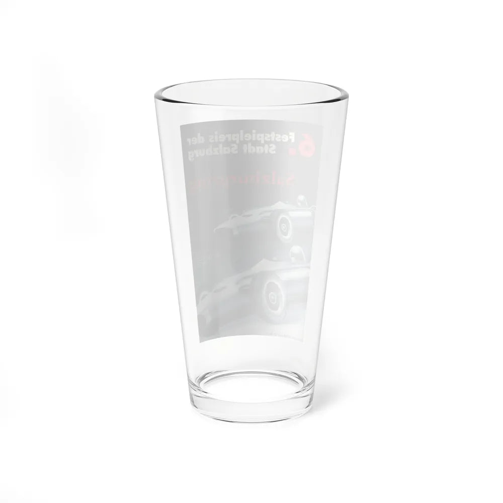 Motorsport Poster 134 - Pint Glass 16oz-Go Mug Yourself