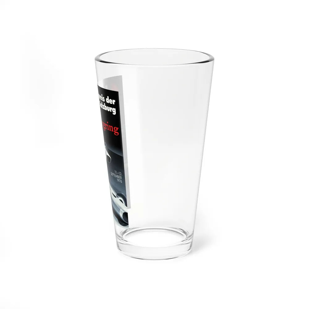 Motorsport Poster 134 - Pint Glass 16oz-Go Mug Yourself