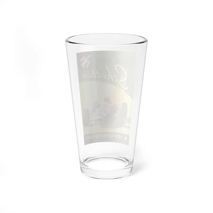 Motorsport Poster 135 - Pint Glass 16oz-Go Mug Yourself