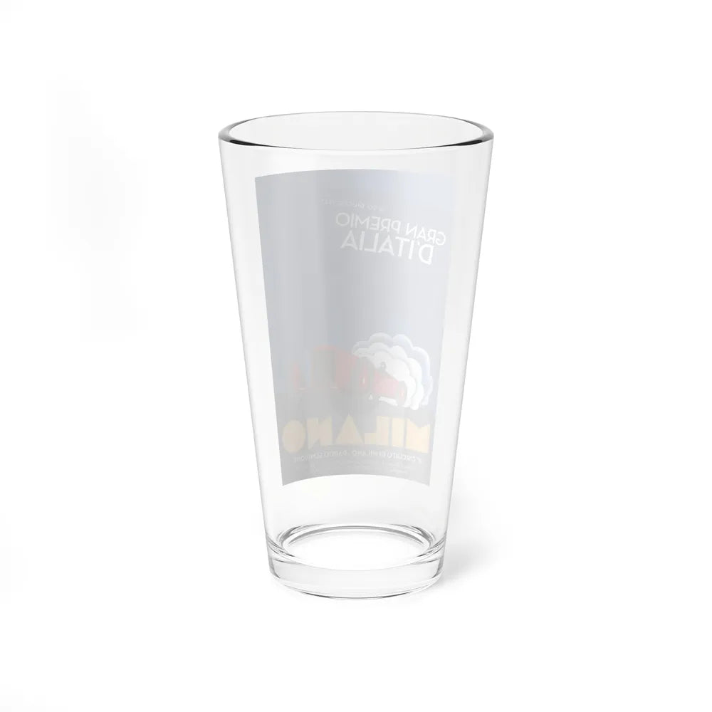 Motorsport Poster 137 - Pint Glass 16oz-Go Mug Yourself