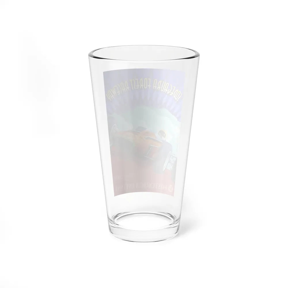 Motorsport Poster 138 - Pint Glass 16oz-Go Mug Yourself