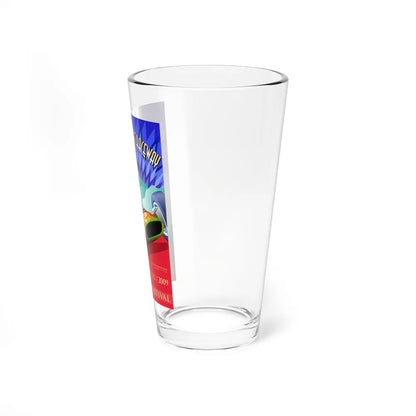 Motorsport Poster 138 - Pint Glass 16oz-Go Mug Yourself