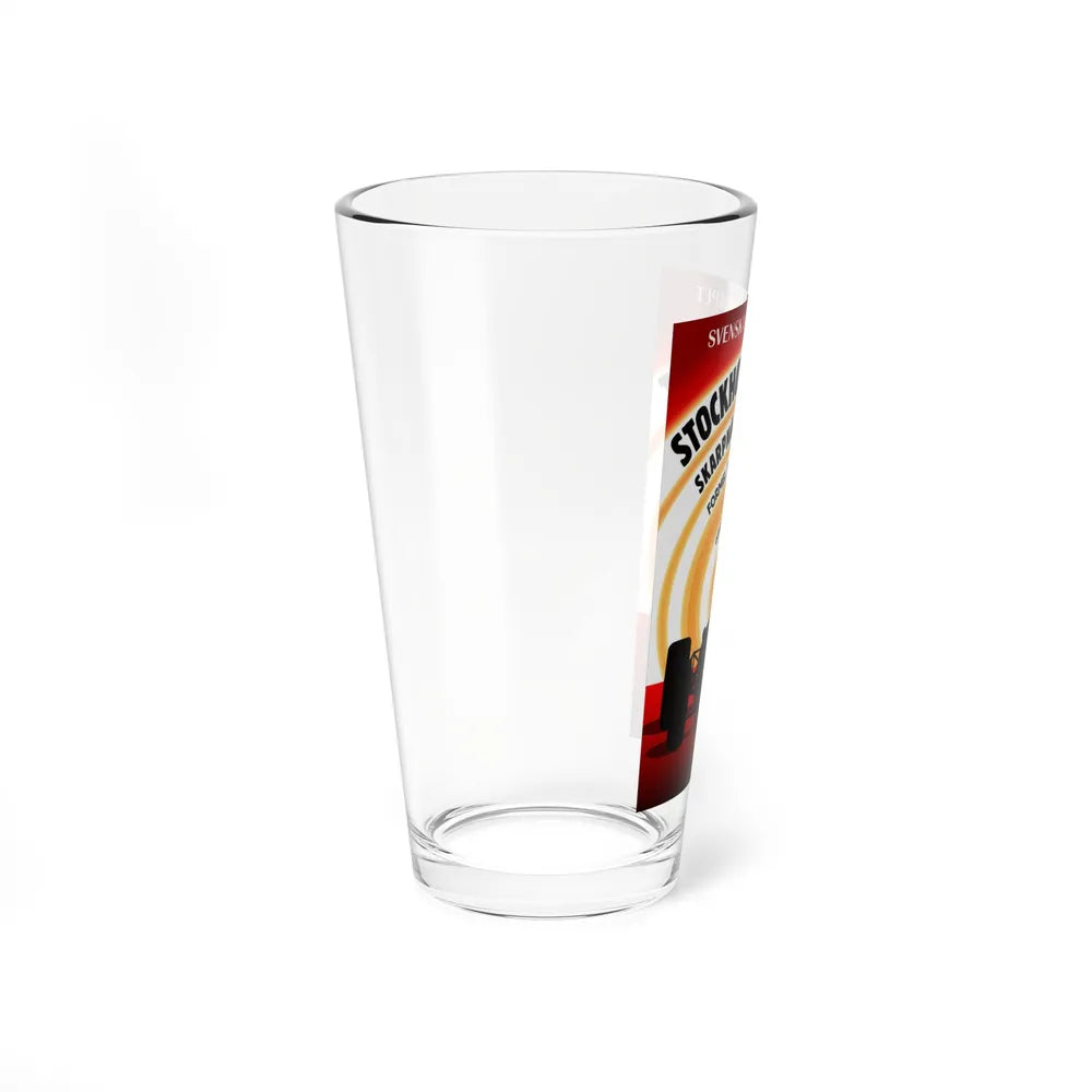 Motorsport Poster 139 - Pint Glass 16oz-Go Mug Yourself