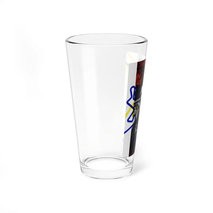 Motorsport Poster 14 - Pint Glass 16oz-Go Mug Yourself