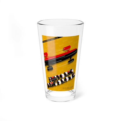 Motorsport Poster 141 - Pint Glass 16oz-16oz-Go Mug Yourself