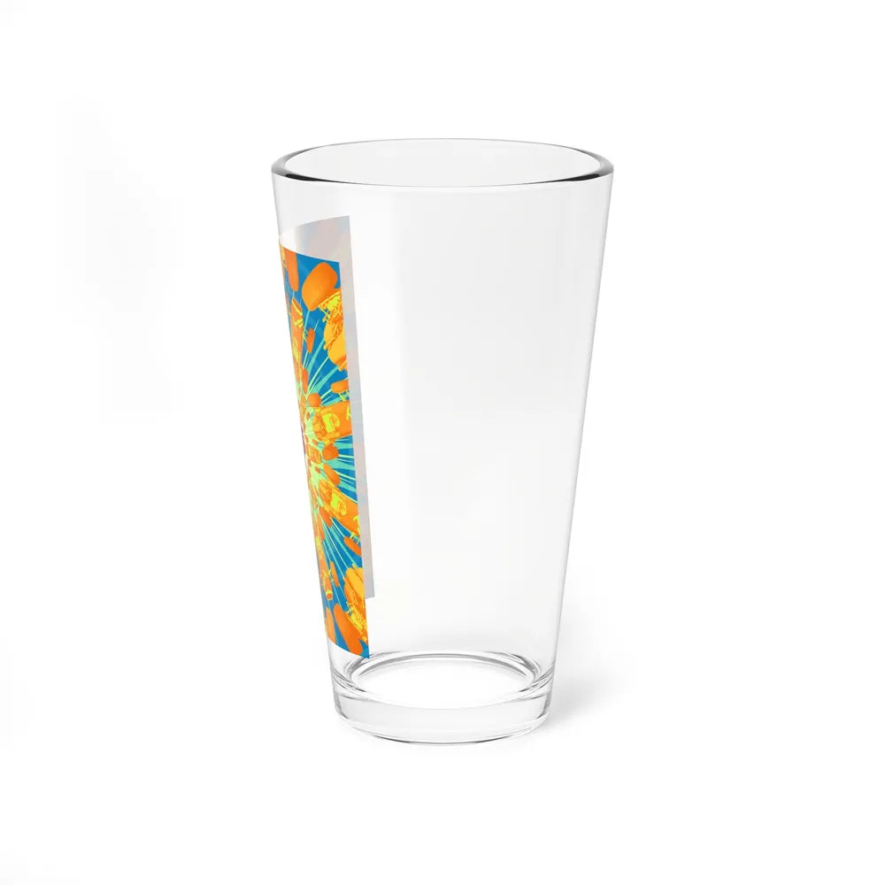 Motorsport Poster 142 - Pint Glass 16oz-Go Mug Yourself