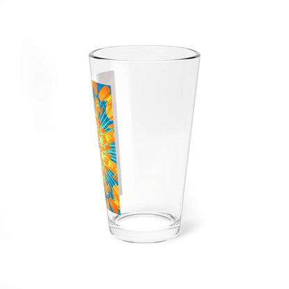 Motorsport Poster 142 - Pint Glass 16oz-Go Mug Yourself