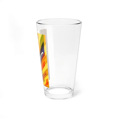 Motorsport Poster 148 - Pint Glass 16oz-Go Mug Yourself