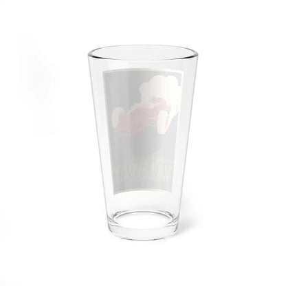 Motorsport Poster 150 - Pint Glass 16oz-Go Mug Yourself