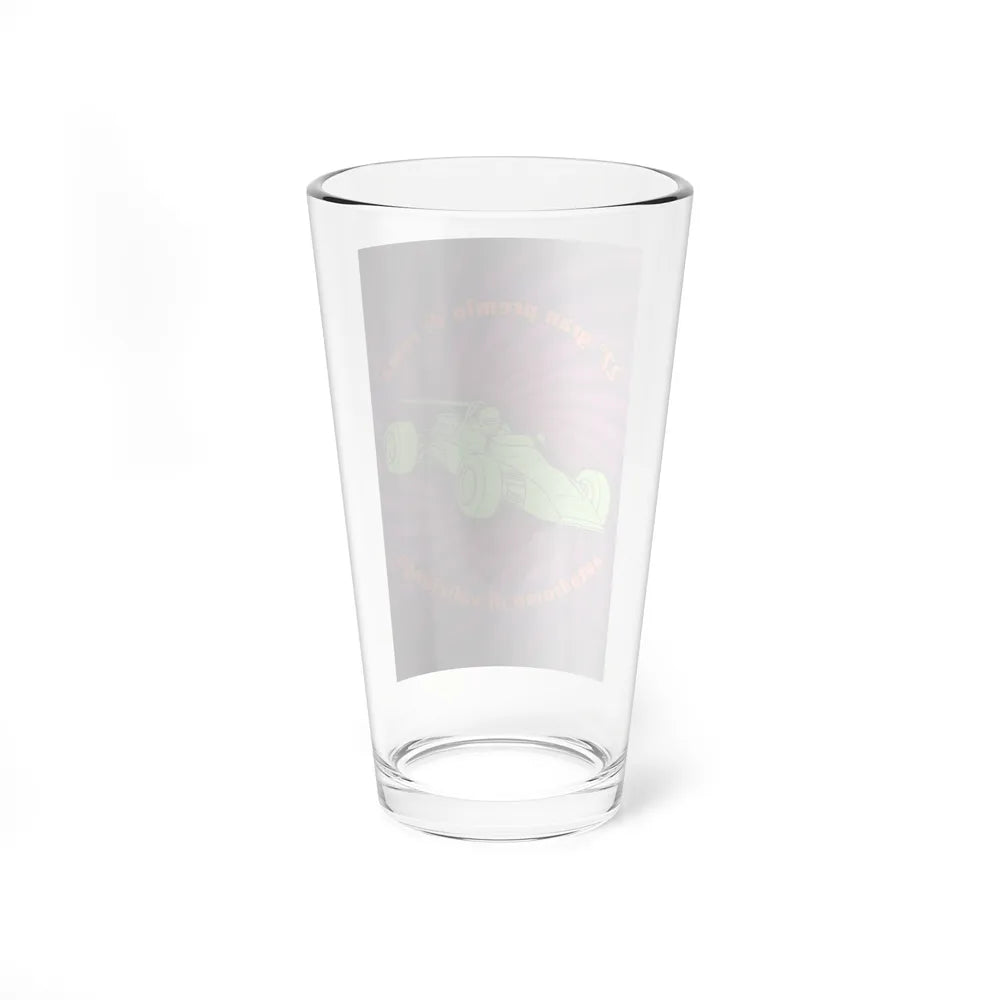 Motorsport Poster 151 - Pint Glass 16oz-Go Mug Yourself