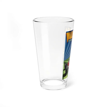 Motorsport Poster 152 - Pint Glass 16oz-Go Mug Yourself