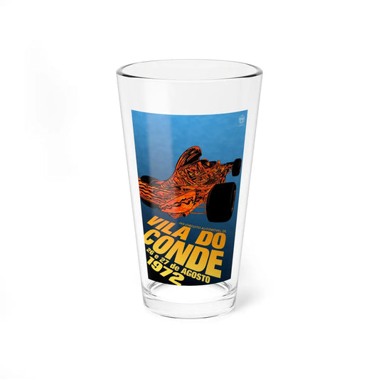 Motorsport Poster 153 - Pint Glass 16oz-16oz-Go Mug Yourself