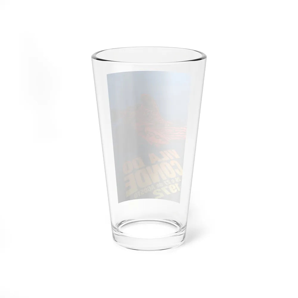 Motorsport Poster 153 - Pint Glass 16oz-Go Mug Yourself