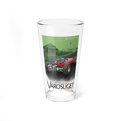 Motorsport Poster 154 - Pint Glass 16oz-16oz-Go Mug Yourself