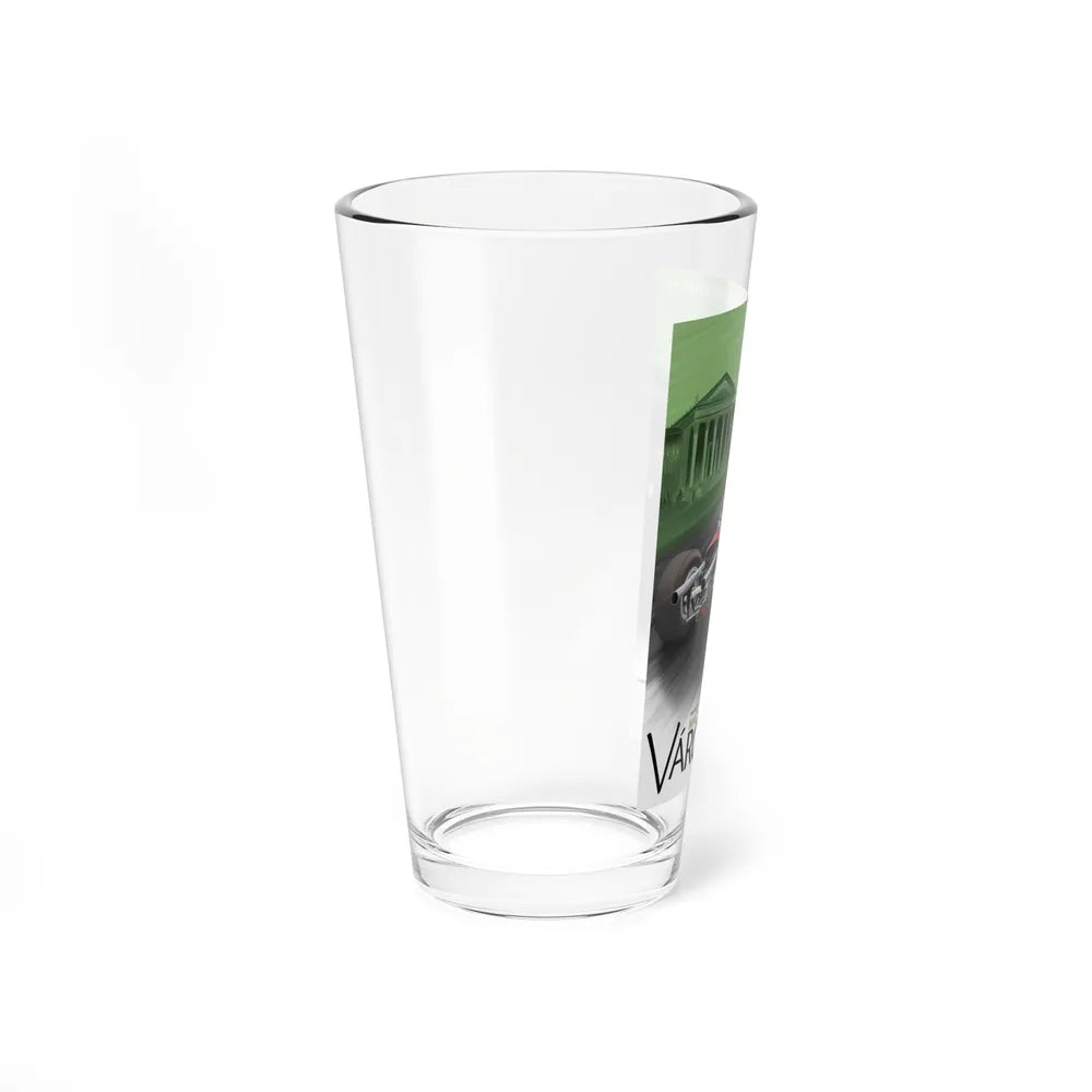 Motorsport Poster 154 - Pint Glass 16oz-Go Mug Yourself