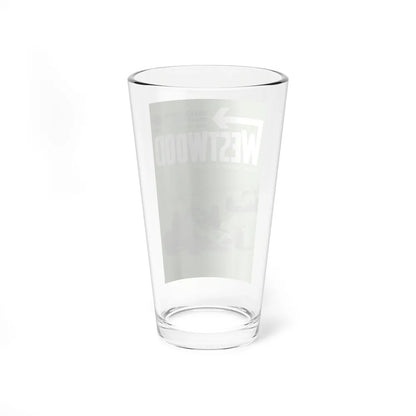 Motorsport Poster 155 - Pint Glass 16oz-Go Mug Yourself