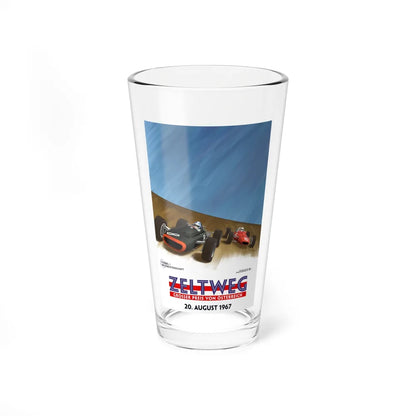 Motorsport Poster 158 - Pint Glass 16oz-16oz-Go Mug Yourself