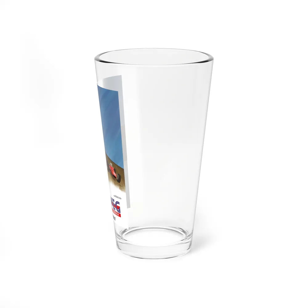 Motorsport Poster 158 - Pint Glass 16oz-Go Mug Yourself