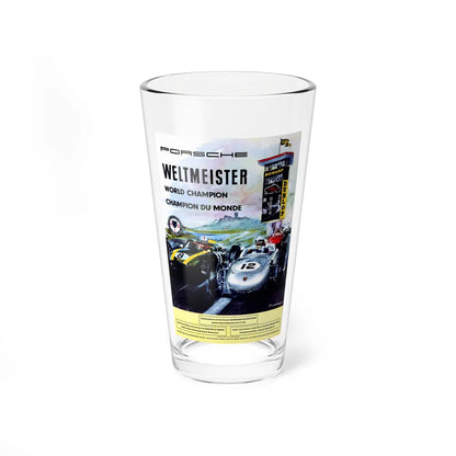 Motorsport Poster 17 - Pint Glass 16oz-16oz-Go Mug Yourself