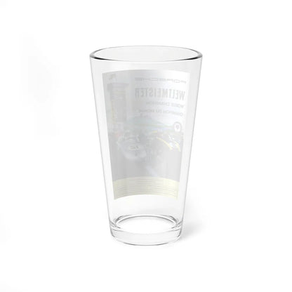 Motorsport Poster 17 - Pint Glass 16oz-Go Mug Yourself