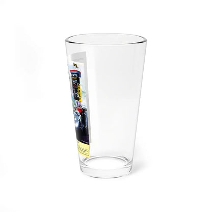 Motorsport Poster 17 - Pint Glass 16oz-Go Mug Yourself